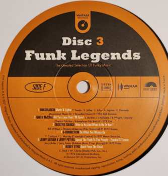 3LP Various: Funk Legends (The Greatest Selection Of Funky Music) LTD