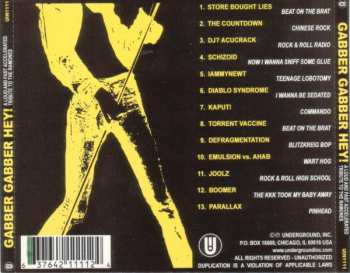 CD Various: Gabber Gabber Hey! - A Loud And Fast Accelerated Tribute To The Ramones