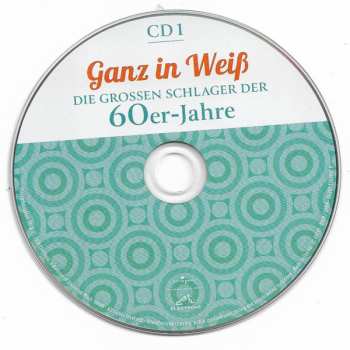 4CD/Dobozkészlet Various: Ganz In Weiß - Die Grossen Schlager der 60er-Jahre