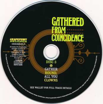 3CD/Dobozkészlet Various: Gathered From Coincidence: The British Folk-Pop Sound Of 1965-66 
