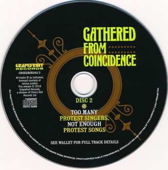 3CD/Dobozkészlet Various: Gathered From Coincidence: The British Folk-Pop Sound Of 1965-66 
