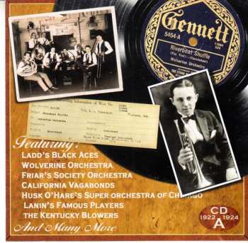 4CD/Dobozkészlet Various: Gennett Jazz 1922-1930