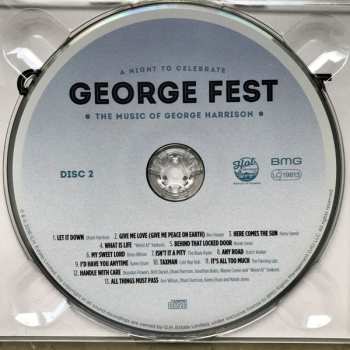 2CD/Blu-ray Various: George Fest: A Night To Celebrate The Music Of George Harrison