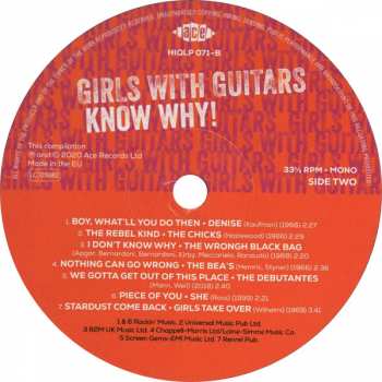 LP Various: Girls With Guitars Know Why! CLR