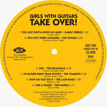 LP Various: Girls With Guitars Take Over!  CLR