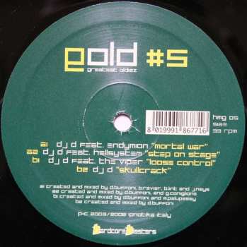 LP Various: Gold : Greatest Oldiez #5