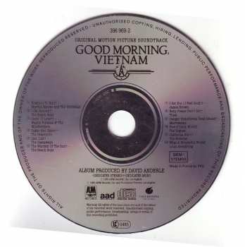 CD Various: Good Morning, Vietnam - The Original Motion Picture Soundtrack