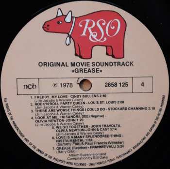 2LP Various: Grease (The Original Soundtrack From The Motion Picture)