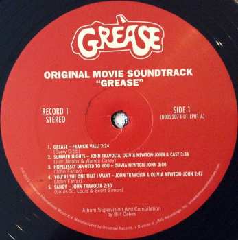 2LP Various: Grease (The Original Soundtrack From The Motion Picture)