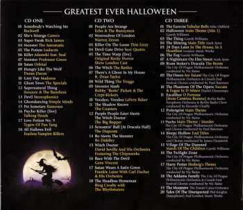 3CD/Dobozkészlet Various: Greatest Ever! Halloween (The Definitive Collection)