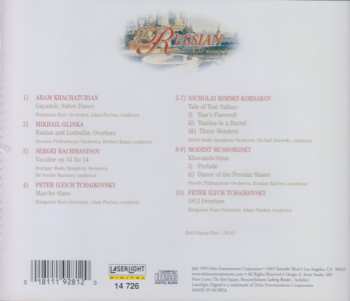 CD Various: Great Russian Classics (Includes Tchaikovsky's 1812 Overture)
