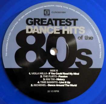 LP Various: Greatest Dance Hits Of The 80s CLR