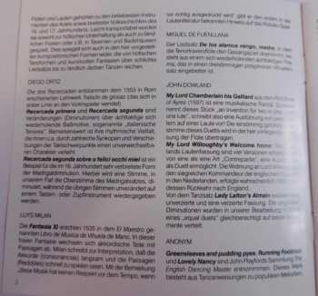 CD Various: Greensleeves, Tänze Lieder Und Fantasien Der Renaissance