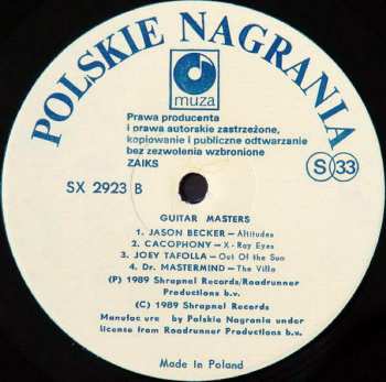 LP Various: Guitar Masters