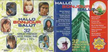 2CD Various: Hallo Bonjour Salut - 32 Great French Hits From The 60's + 70's