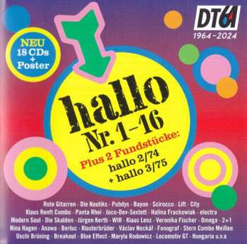 18CD/Dobozkészlet Various: Hallo Nr. 1-16 + Hallo 2/74 + Hallo 3/75 LTD