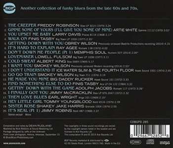 CD Various: Hard to Explain - More Shattered Dreams Funky Blues 1968-1984