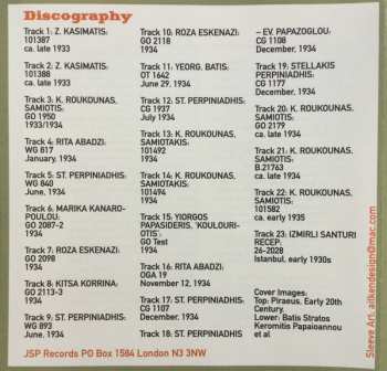 4CD Various: Have They Got Hashish In Hell? Rembetika Rarest Recordings From The Greek Underground 1920-1957