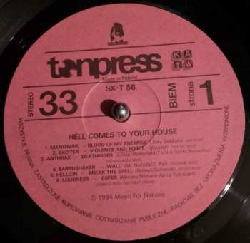 LP Various: Hell Comes To Your House
