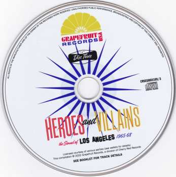 3CD/Dobozkészlet Various: Heroes And Villains (The Sound Of Los Angeles 1965-68)