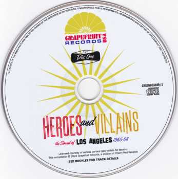 3CD/Dobozkészlet Various: Heroes And Villains (The Sound Of Los Angeles 1965-68)