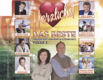 CD Various: Herzlichst - Das Beste Präsentiert Von Romy & Stefan Dietl - Folge 3