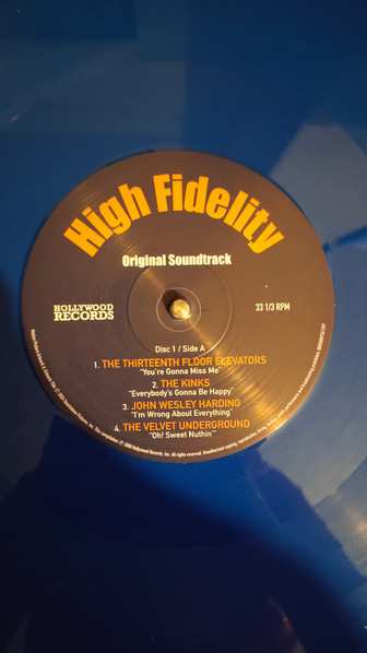 2LP Various: High Fidelity (Original Soundtrack) CLR | LTD