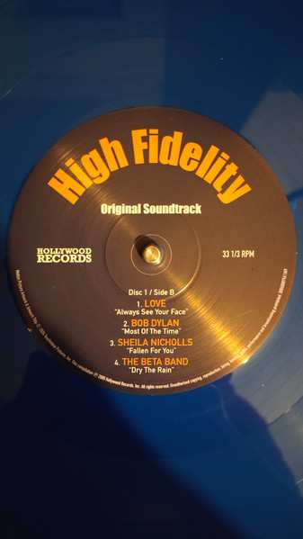 2LP Various: High Fidelity (Original Soundtrack) CLR | LTD