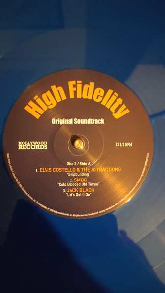2LP Various: High Fidelity (Original Soundtrack) CLR | LTD