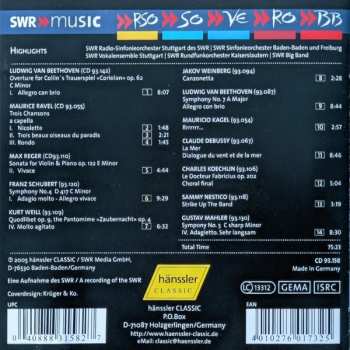 CD Various: Highlights (Der Klangkörper Des SWR = Ensembles Of SWR)