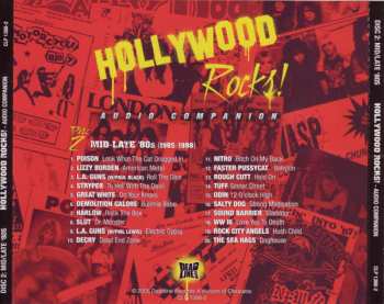 4CD/Dobozkészlet Various: Hollywood Rocks