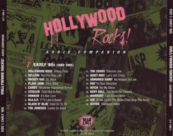 4CD/Dobozkészlet Various: Hollywood Rocks