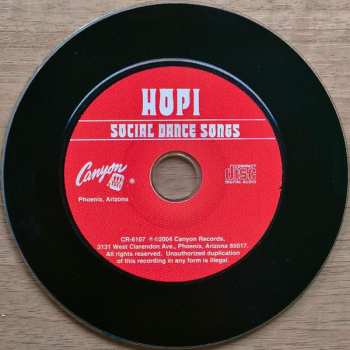CD Various: Hopi Social Dance Songs
