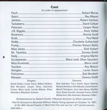 CD Various: How To Succeed In Business Without Really Trying (Broadway Deluxe Collector's Edition) DLX