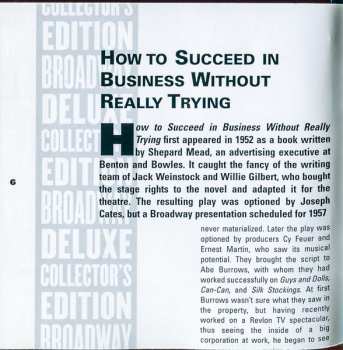 CD Various: How To Succeed In Business Without Really Trying (Broadway Deluxe Collector's Edition) DLX