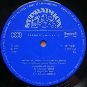 3LP/Dobozkészlet Various: Hudba Na Zámku V Českém Krumlově (2xLP+ BOOKLET+BOX)