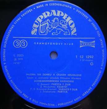 3LP/Dobozkészlet Various: Hudba Na Zámku V Českém Krumlově (2xLP+ BOOKLET+BOX)