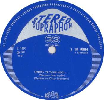 LP Various: Hvězdy Té Tiché Noci