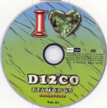 CD Various: I Love Disco Diamonds Collection Vol. 27 LTD
