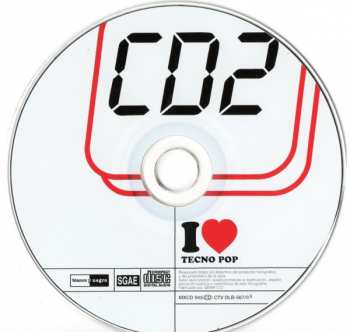 3CD Various: I Love Tecno Pop