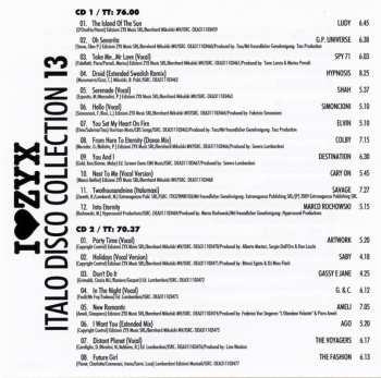 3CD Various: I Love ZYX Italo Disco Collection 13
