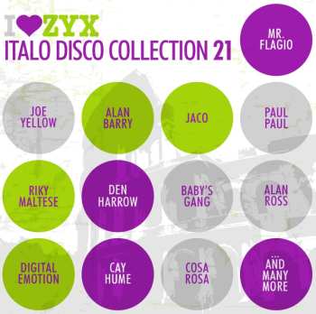 3CD Various: I Love ZYX Italo Disco Collection 21
