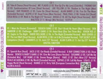 3CD Various: I Love ZYX Italo Disco Collection 21