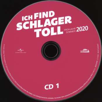 2CD Various: Ich Find Schlager Toll - Frühjahr / Sommer 2020