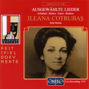 Album Various: Ileana Cotrubas Singt Lieder