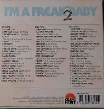 3CD/Dobozkészlet Various: I'm A Freak 2 Baby (A Further Journey Through The British Heavy Psych And Hard Rock Underground Scene: 1968-73)
