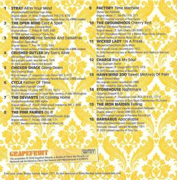 3CD/Dobozkészlet Various: I'm A Freak, Baby... A Journey Through The British Heavy Psych And Hard Rock Underground Scene 1968-72