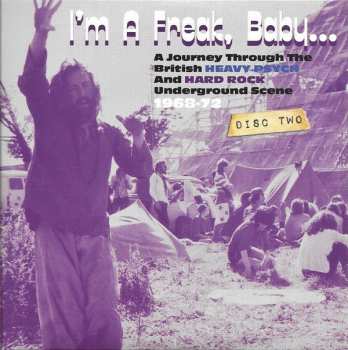 3CD/Dobozkészlet Various: I'm A Freak, Baby... A Journey Through The British Heavy Psych And Hard Rock Underground Scene 1968-72