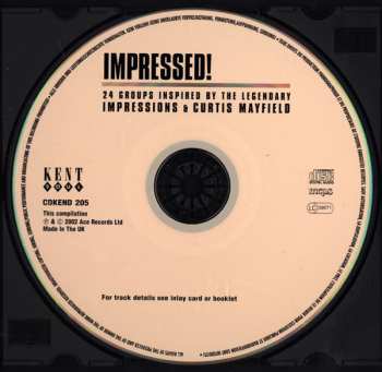 CD Various: Impressed! (24 Groups Inspired By The Legendary Impressions & Curtis Mayfield)