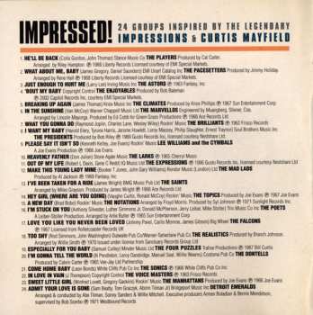 CD Various: Impressed! (24 Groups Inspired By The Legendary Impressions & Curtis Mayfield)